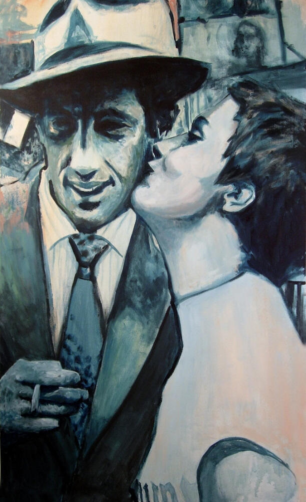 Acrylic on Canvas 50 x 80"