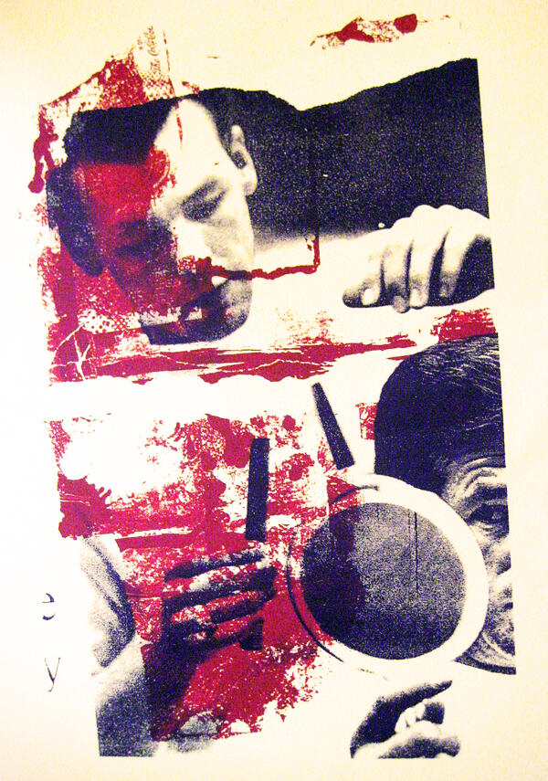 Silkscreen on Paper 14 x17"